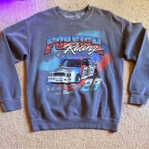 PacSun Foreign Racing Crew Neck Sweatshirt